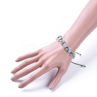 Adjustable Nylon Cord Braided Bead Bracelets BJEW-JB04602-1