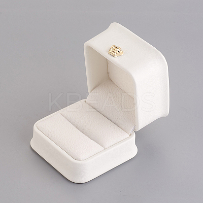 PU Leather Ring Gift Boxes LS-LBOX-L005-A03-1