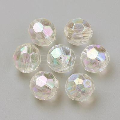 Transparent Acrylic Beads TACR-Q241-06-10mm-1