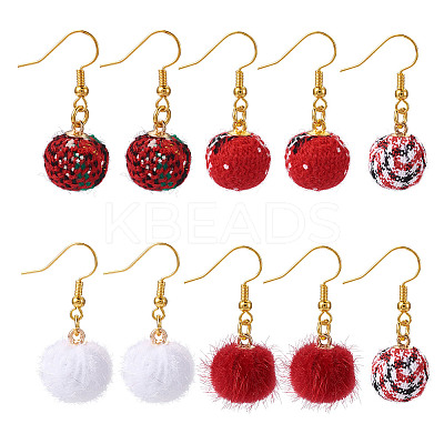 DIY Christmas Style Earring Making Kits DIY-TA0008-88-1