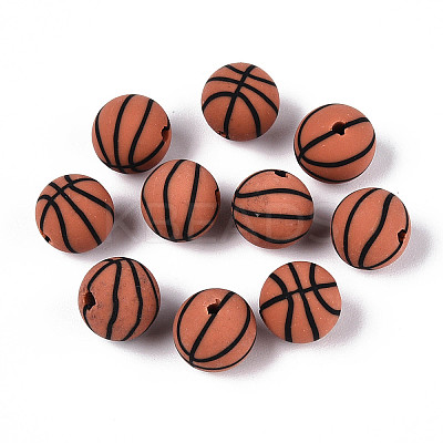 Handmade Polymer Clay Beads CLAY-N014-02A-03-1
