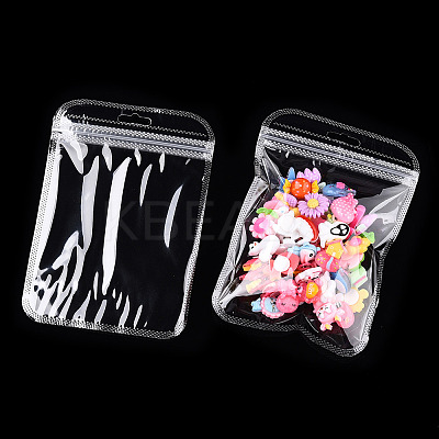 Transparent Plastic Resealable Packaging Bags OPP-T002-01D-1