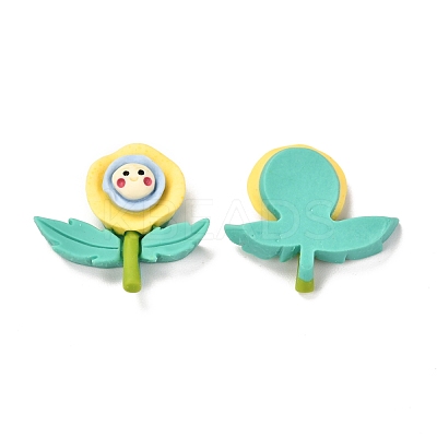Resin Cabochon X-RESI-F020-05-1