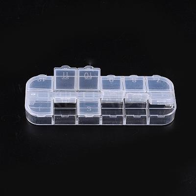 Plastic Bead Containers C087Y-1