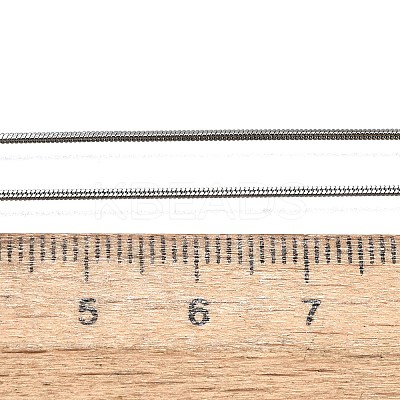 Tarnish Resistant 304 Stainless Steel Snake Chain Necklaces LS-STAS-M174-019P-1