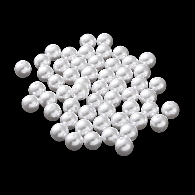 Plastic Imitation Pearl Beads FIND-M059-01C-09-1