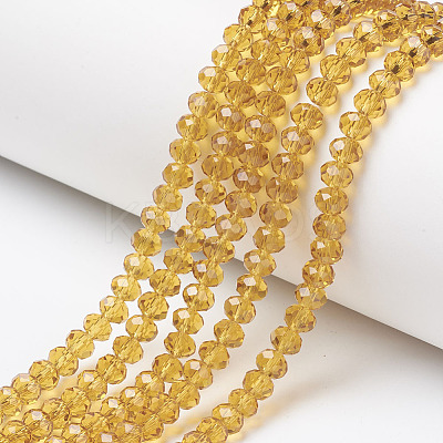 Glass Beads Strands EGLA-A034-T3mm-D04-1