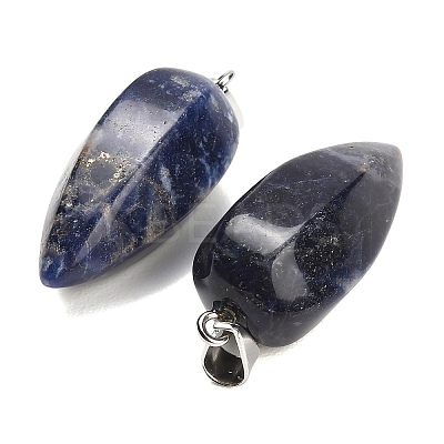 Natural Sodalite Pendants GG-K002-16U-1