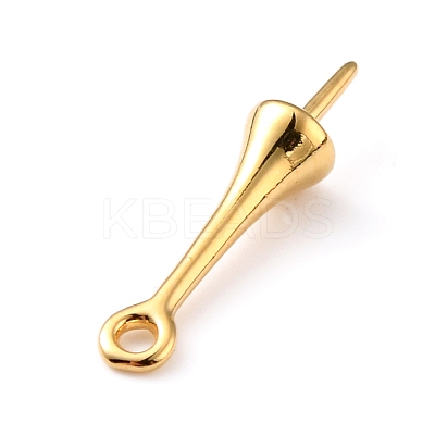 Brass Cup Peg Bails LS-KK-WH0047-17-1