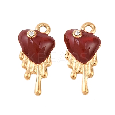 304 Stainless Steel Pendants STAS-D390-16G-1