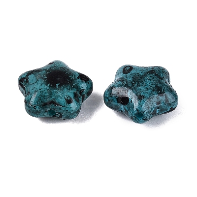Picasso Opaque Glass Beads SEED-N012-08K-1