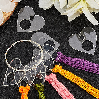3 Bags Acrylic Thread Winding Boards AJEW-GF0011-67I-1