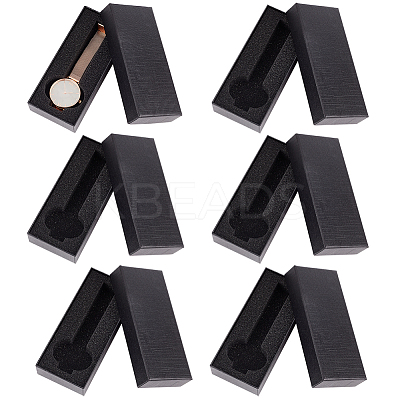 Cardboard Watch Boxes LS-CBOX-WH0009-02-1