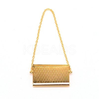 Mini-Display Metal Bags AJEW-WH0261-09G-1