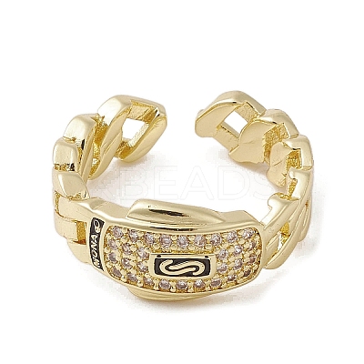 Brass Adjustable Rings RJEW-K257-89G-1
