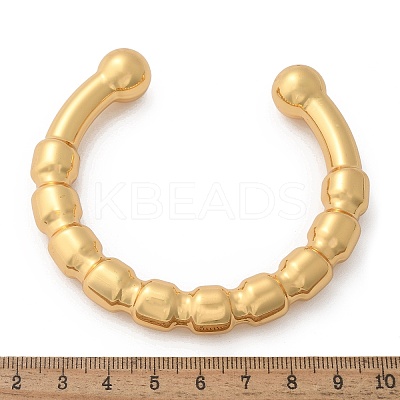 304 Stainless Steel Cuff Bangles BJEW-S161-01G-1