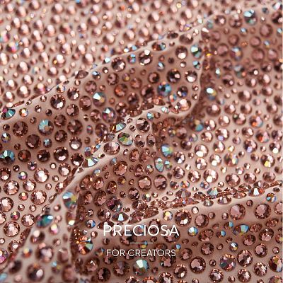 Preciosa® Crystal Hotfix Flatback Stones Y-PRC-HSS16-50005-200-1