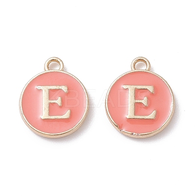 (Defective Closeout Sale Border damaged) Golden Plated Alloy Enamel Charms ENAM-XCP0001-20E-1