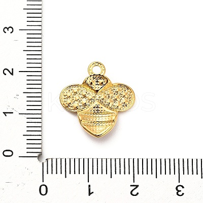 304 Stainless Steel Crystal Rhinestone Pendants STAS-P385-08G-B-1
