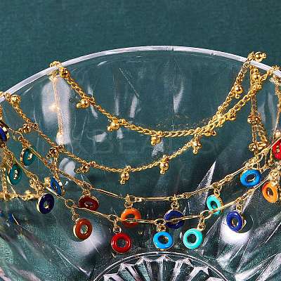 DIY Chain Necklace Making Kit DIY-SZ0001-55G-1
