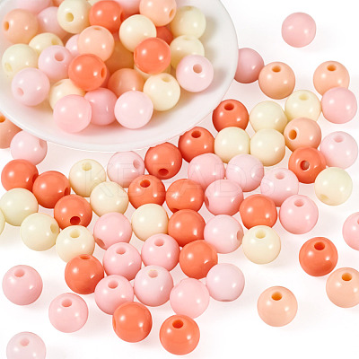10G Opaque Acrylic Beads SACR-TADJ0001-03E-1