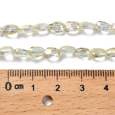 Electroplate Glass Beads Strands EGLA-P064-01B-FR01-1