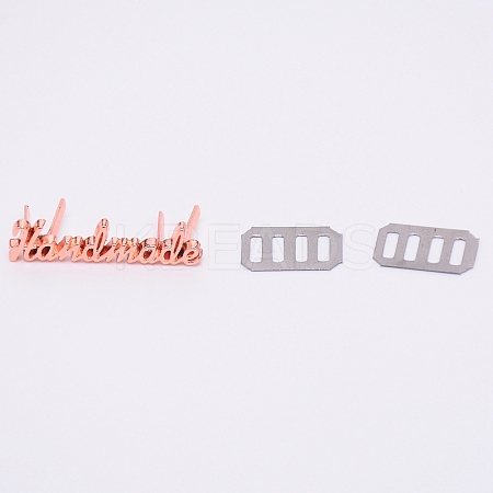 Zinc Alloy Bag Lock Catch Clasps DIY-TAC0015-02RG-1
