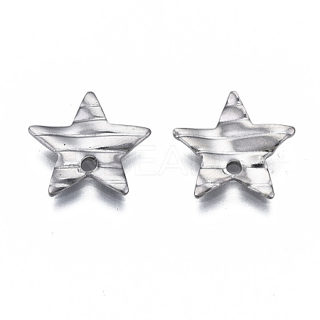 Non-Tarnish 304 Stainless Steel Charms STAS-S080-057P-NR-1