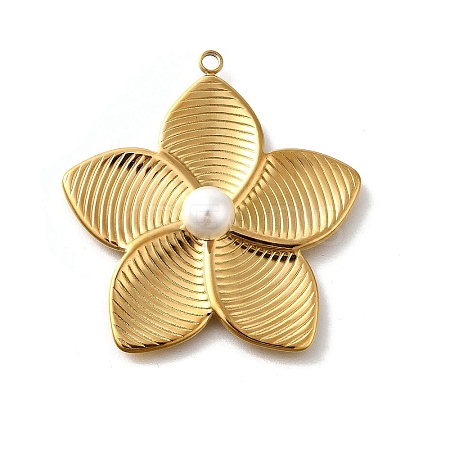 304 Stainless Steel Pendants STAS-V006-01G-02-1