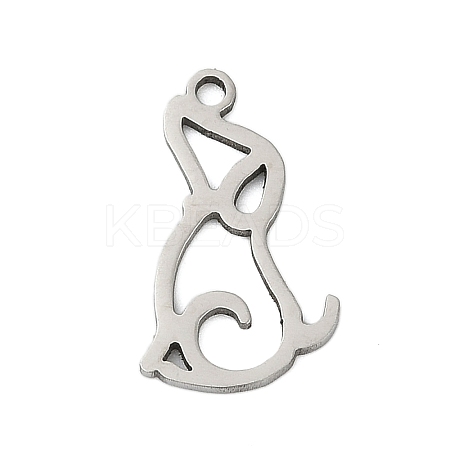 201 Stainless Steel Pendants STAS-F316-04P-02-1