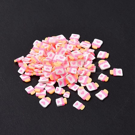 Handmade Polymer Clay Cabochons CLAY-A002-07-1