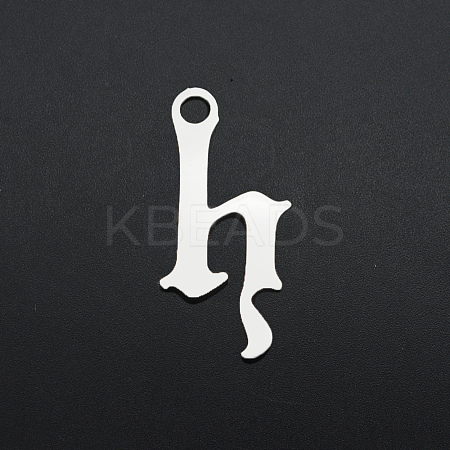 Non-Tarnish 201 Stainless Steel Charms STAS-S105-JA569-H-1