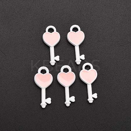 Spray Painted Alloy Enamel Pendants LS-X-ENAM-R136-36B-1
