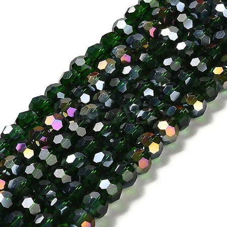 Transparent Glass Beads EGLA-A035-T6mm-B10-1