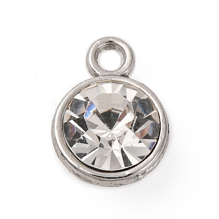Alloy Rhinestone Pendants PALLOY-R162-15P-02-1