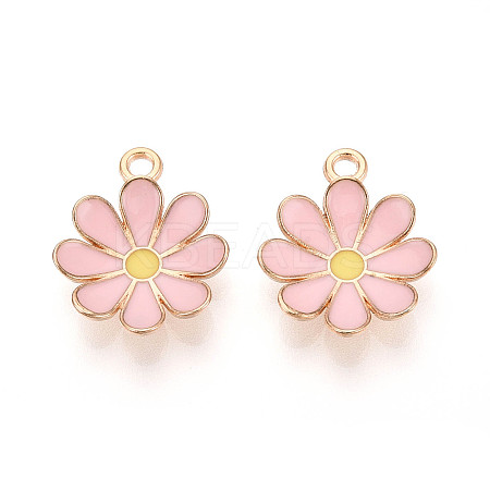 Alloy Enamel Pendants ENAM-S121-116L-1