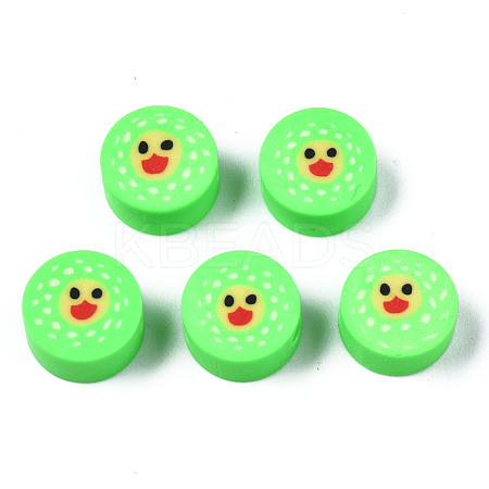 Handmade Polymer Clay Beads CLAY-N008-035D-1