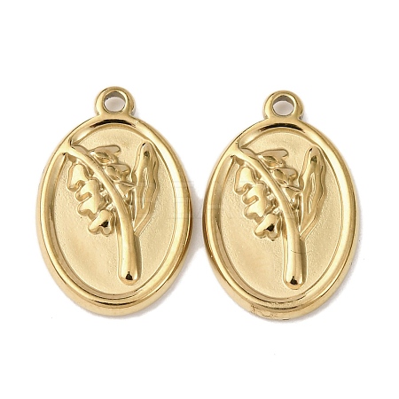 304 Stainless Steel Pendants STAS-I358-12G-06-1