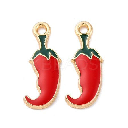 Alloy Enamel Pendants FIND-M060-23G-G02-1