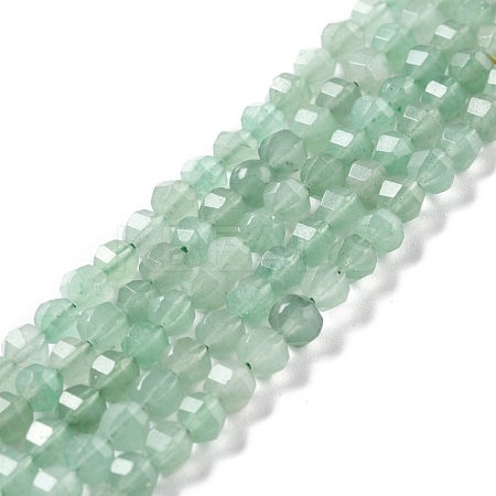 Natural Green Aventurine Beads Strands G-K312-22B-02-1