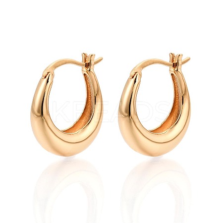 925 Sterling Silver Hoop Earrings STER-N016-130G-1