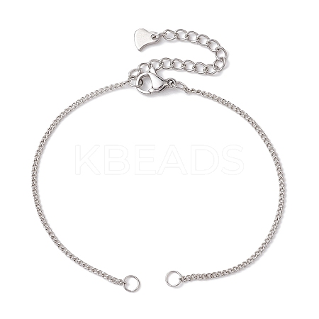 Brass Bracelet Makings AJEW-JB01278-02-1