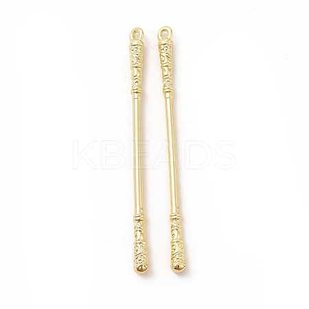 Rack Plating Alloy Big Pendants PALLOY-E025-14G-1