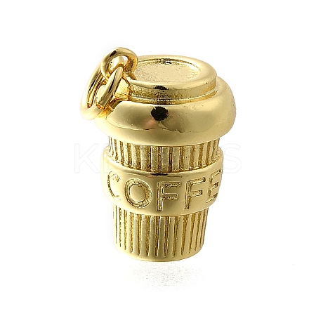 Brass Pendants KK-P295-16G-1