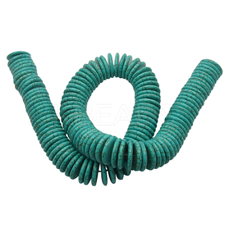 Synthetic Howlite Beads X-TURQ-20D-1