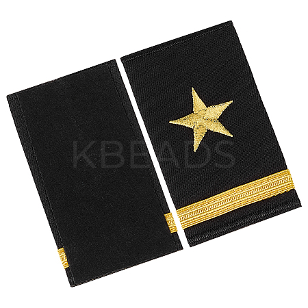 1 Pair Polyester Sailor Epaulettes DIY-BC0017-21A-1
