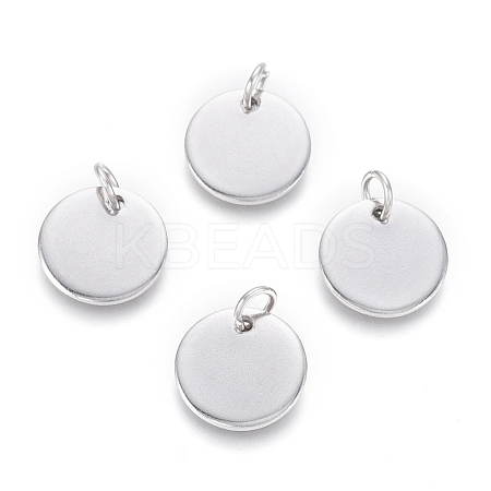 Non-Tarnish 304 Stainless Steel Charms EJEW-L238-03D-P-1