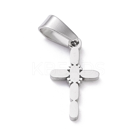 Non-Tarnish 304 Stainless Steel Pendants LS-STAS-L216-24P-1