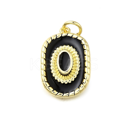 Brass Enamel Pendants X-KK-K400-20G-03-1