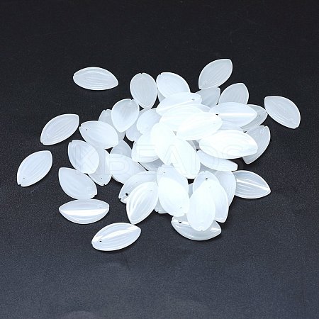 Imitation Jade Glass Pendants GLAA-H016-04D-7-1